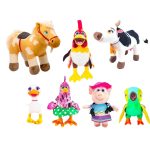 Peluche Musical La Granja de Zenon 25cm Personajes Surtidos