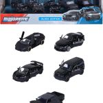 Autos Majorette Set de 5 piezas Black Edition 2.0