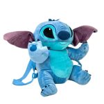 Mochila Peluche Disney De Stitch 31 Cm
