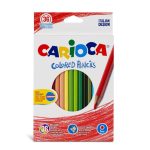 Caja de 36 Lapices Carioca con Portanombre de Colores Surtidos