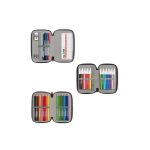 Estuche Carioca con 3 Compartimientos y con 42 piezas Colores Surtidos