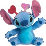 Peluche Disney Stitch con Orejitas de Corazón 35cm